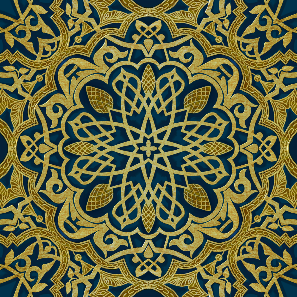concept image based on Alhambra tile patterns