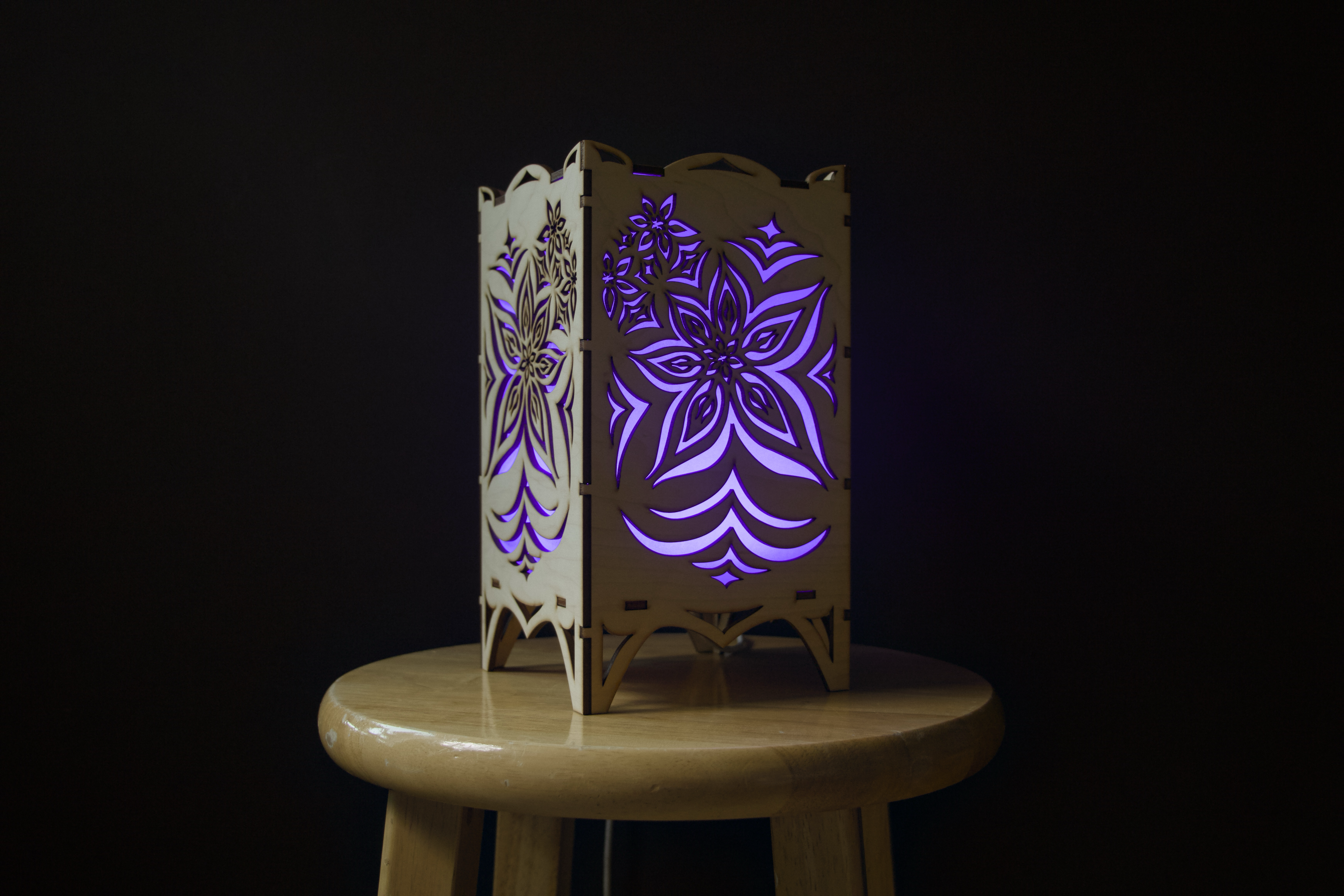 box glow showing color flow program