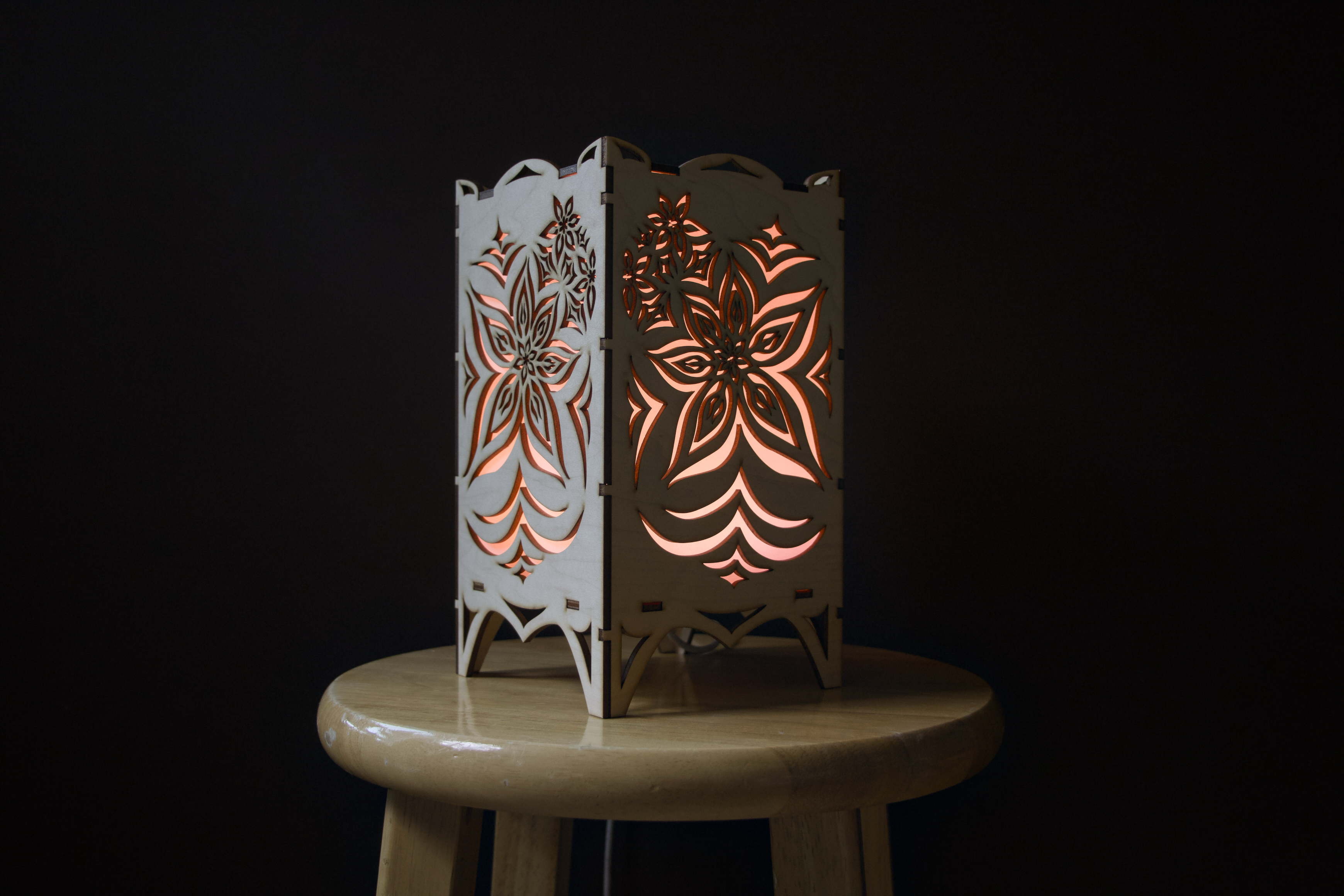 gbox glow showing candle light program