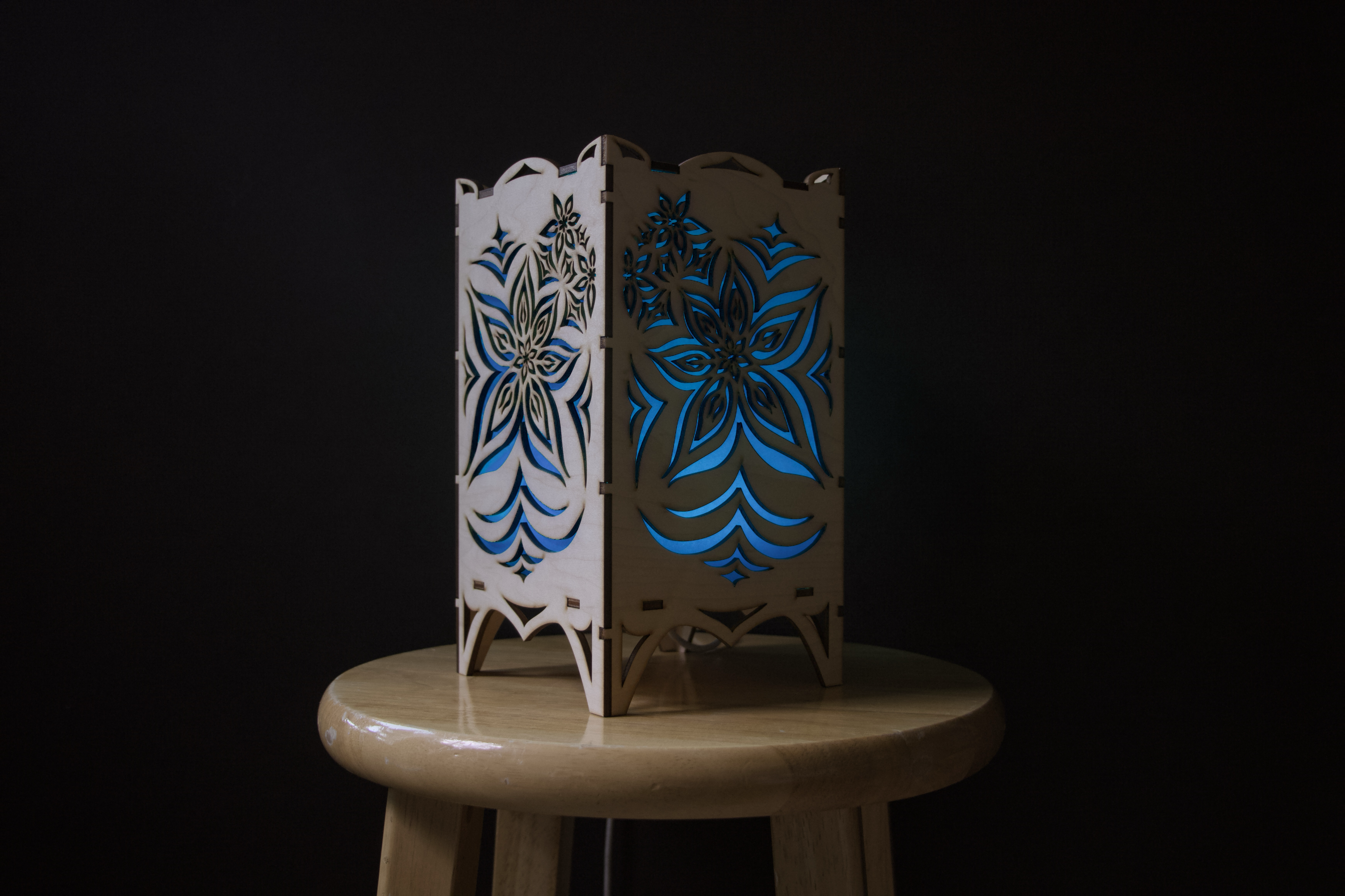 box glow showing water program